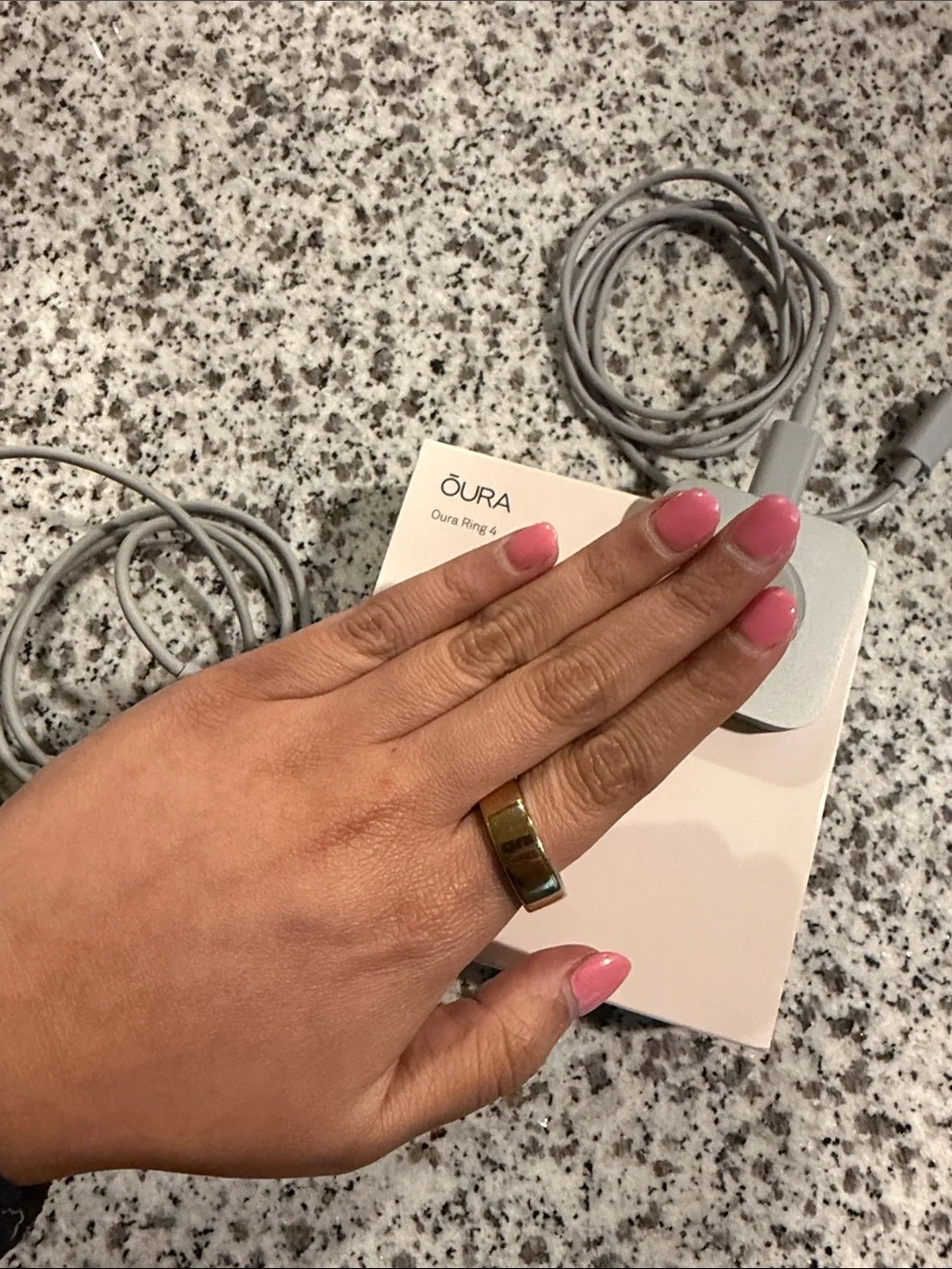Oura Ring 4 Gold Size 10